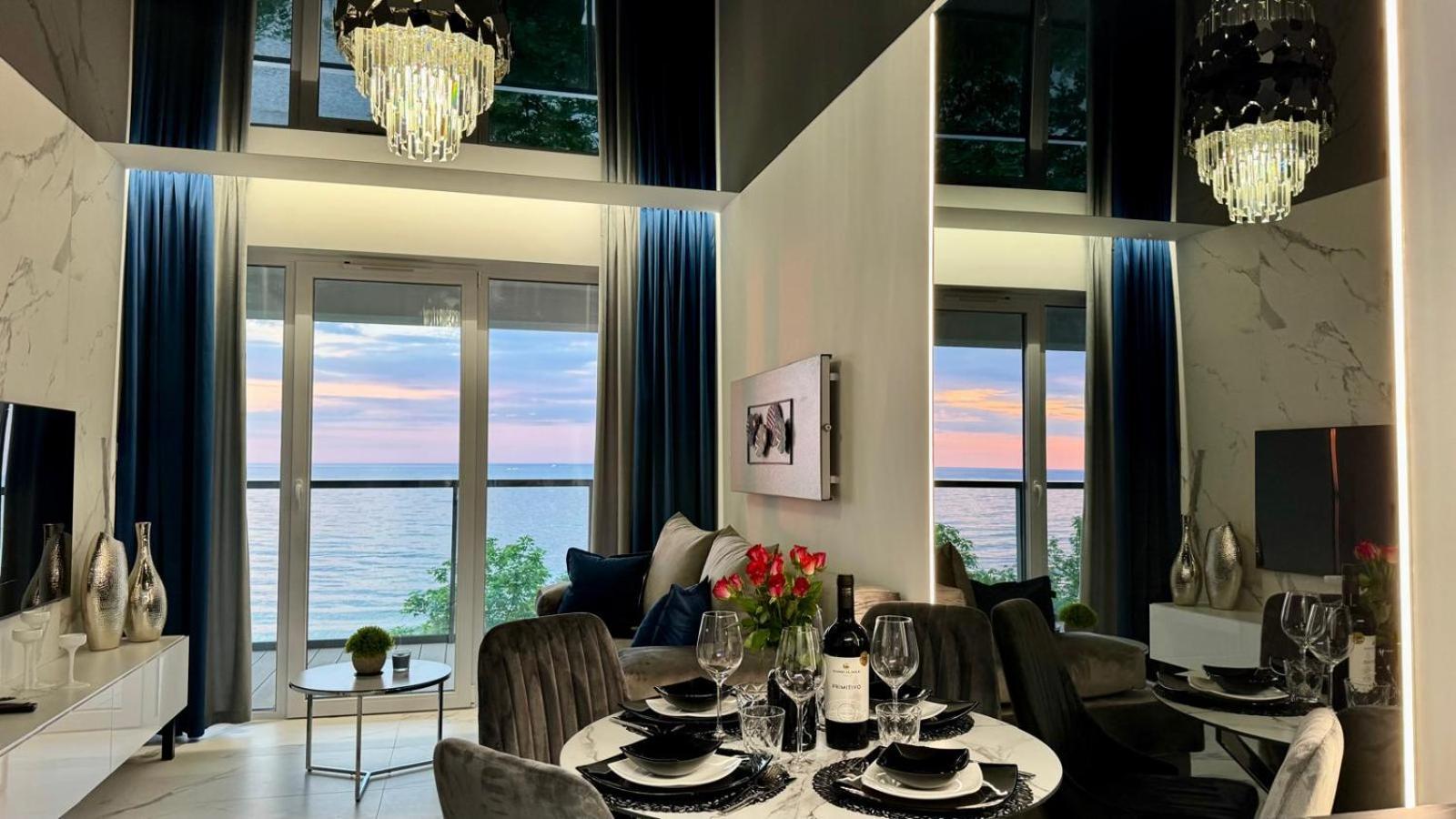 Apartament Z Widokiem Na Morze- Ustronie Apartments Nadmorski Luksus Apartamenty Ustronie Morskie Kültér fotó