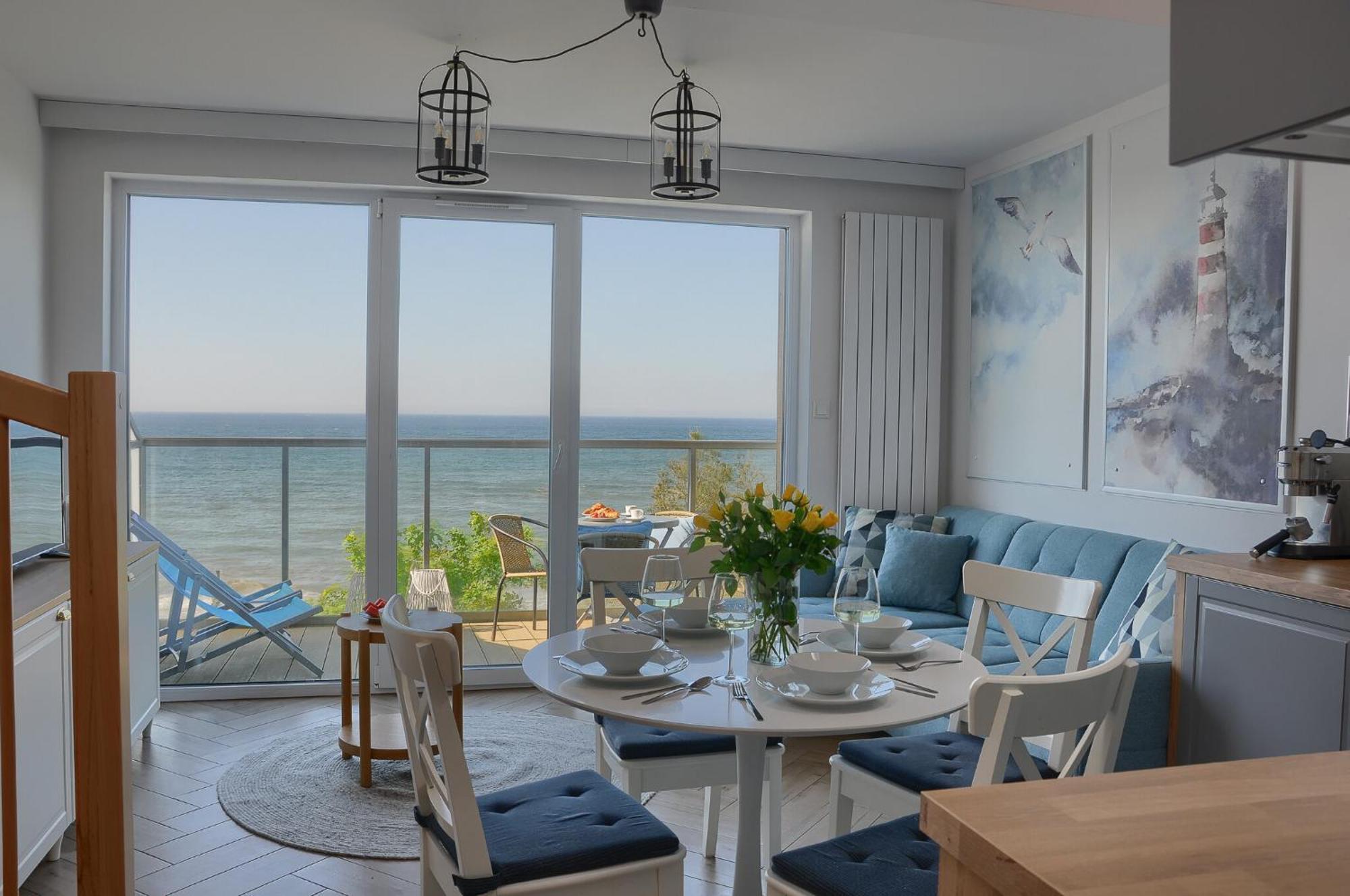 Apartament Z Widokiem Na Morze- Ustronie Apartments Nadmorski Luksus Apartamenty Ustronie Morskie Kültér fotó