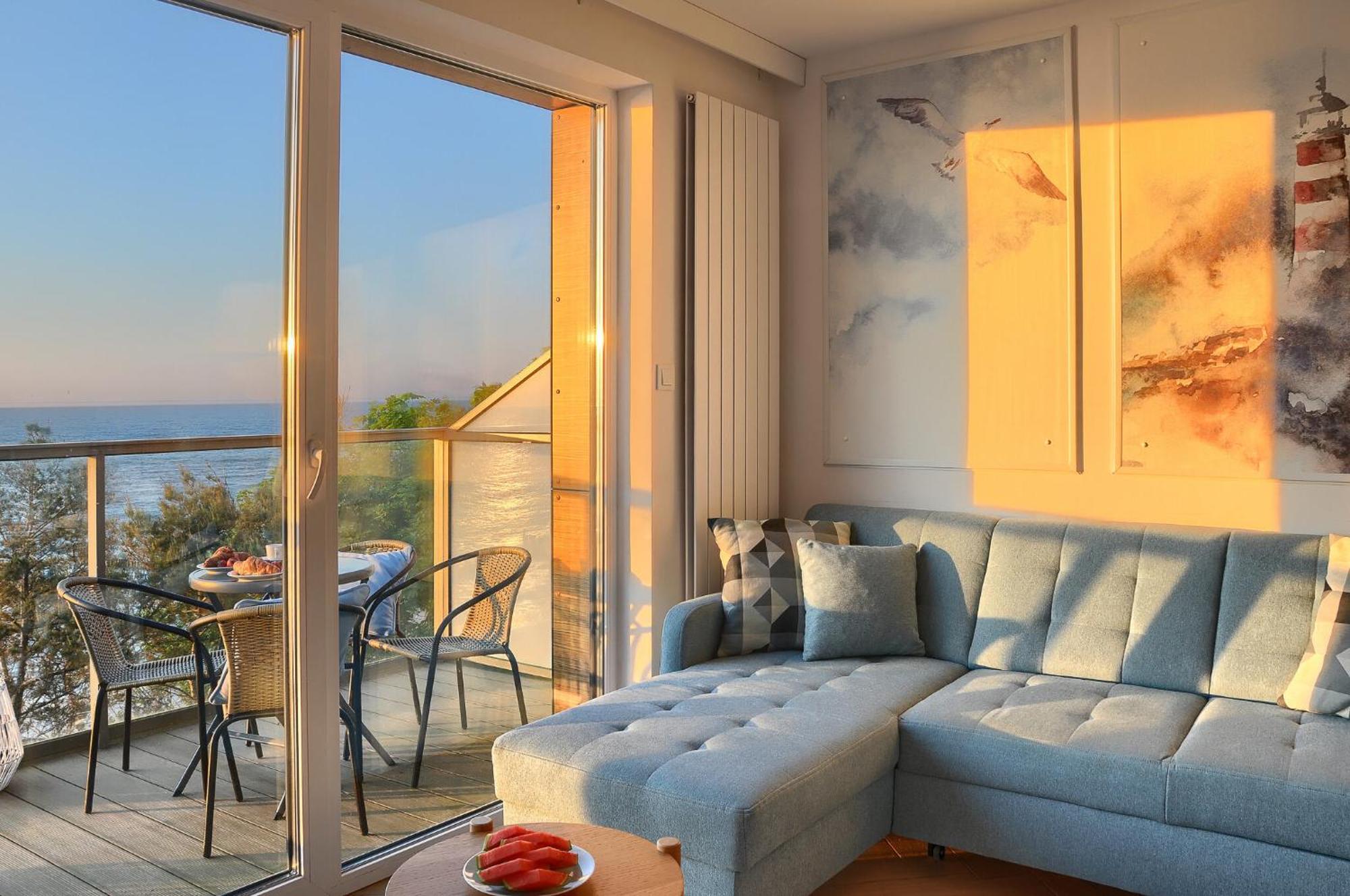 Apartament Z Widokiem Na Morze- Ustronie Apartments Nadmorski Luksus Apartamenty Ustronie Morskie Kültér fotó